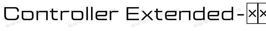 Controller Extended字体转换